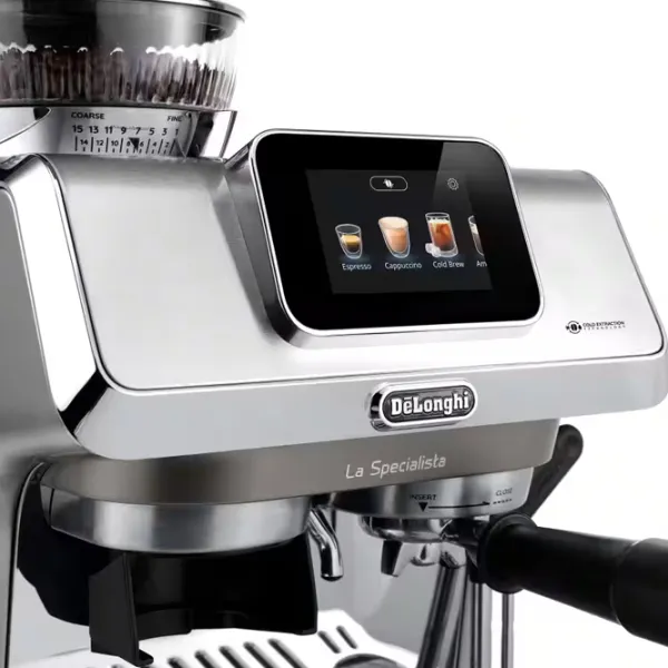 Aparat de cafea DeLonghi La Specialista Manual (cu cupă) / 1.7 l / Inox photo 6