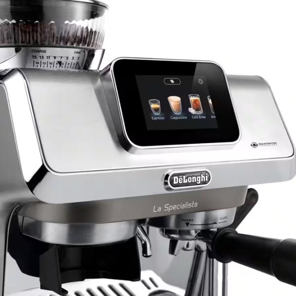 Aparat de cafea DeLonghi La Specialista Manual (cu cupă) / 1.7 l / Inox photo 6