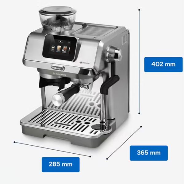 Aparat de cafea DeLonghi La Specialista Manual (cu cupă) / 1.7 l / Inox photo 8