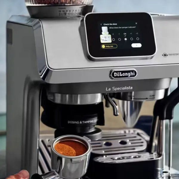 Aparat de cafea DeLonghi La Specialista Manual (cu cupă) / 1.7 l / Inox photo 9