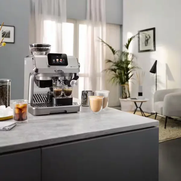 Aparat de cafea DeLonghi La Specialista Manual (cu cupă) / 1.7 l / Inox photo 11