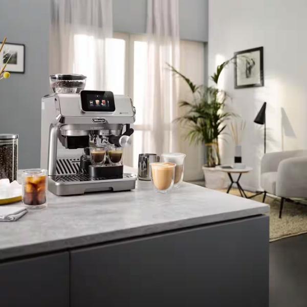 Aparat de cafea DeLonghi La Specialista Manual (cu cupă) / 1.7 l / Inox photo 11