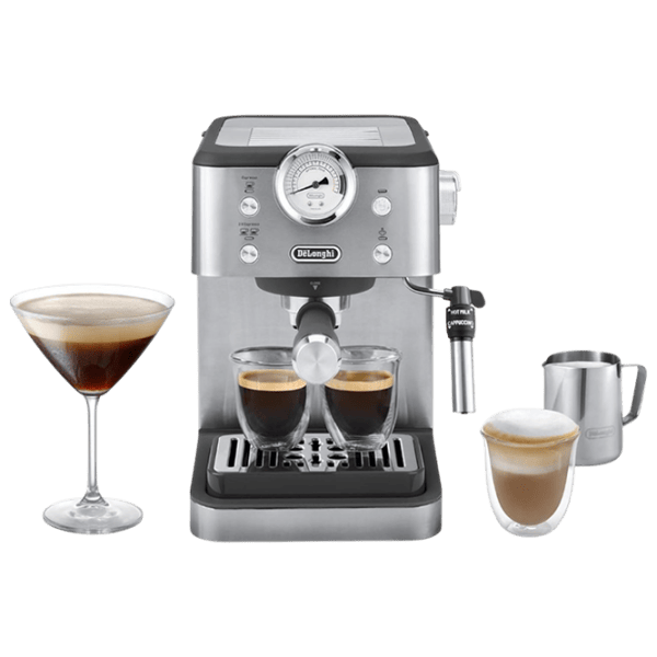 Aparat de cafea DeLonghi Linea Classic Manual (cu cupă) / 1.7 l / Inox photo 1