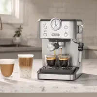 Aparat de cafea DeLonghi Linea Classic Manual (cu cupă) / 1.7 l / Inox photo 4