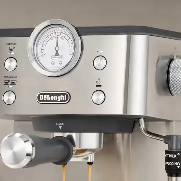 Aparat de cafea DeLonghi Linea Classic Manual (cu cupă) / 1.7 l / Inox photo 6
