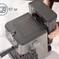 Aparat de cafea DeLonghi Linea Classic Manual (cu cupă) / 1.7 l / Inox photo 8