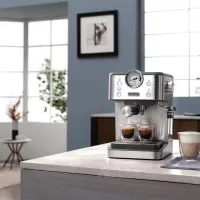 Aparat de cafea DeLonghi Linea Classic Manual (cu cupă) / 1.7 l / Inox photo 9