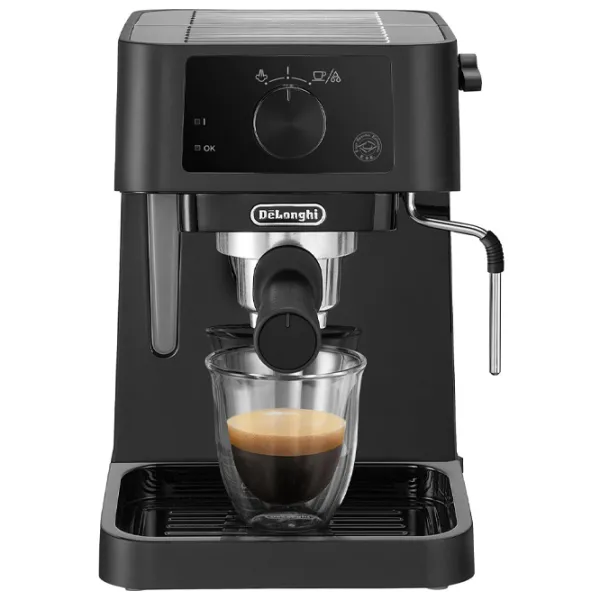 Aparat de cafea DeLonghi Stilosa Manual (cu cupă) / 1 l / Black photo 3