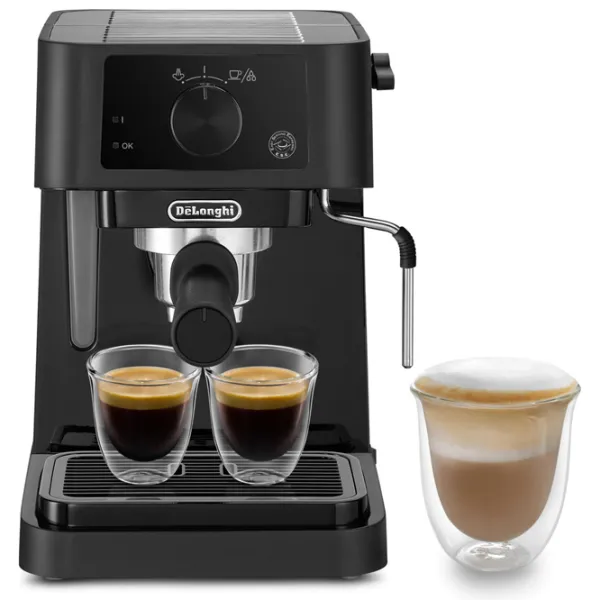 Aparat de cafea DeLonghi Stilosa Manual (cu cupă) / 1 l / Black photo 4