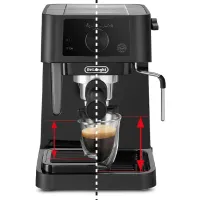 Aparat de cafea DeLonghi Stilosa Manual (cu cupă) / 1 l / Black photo 6