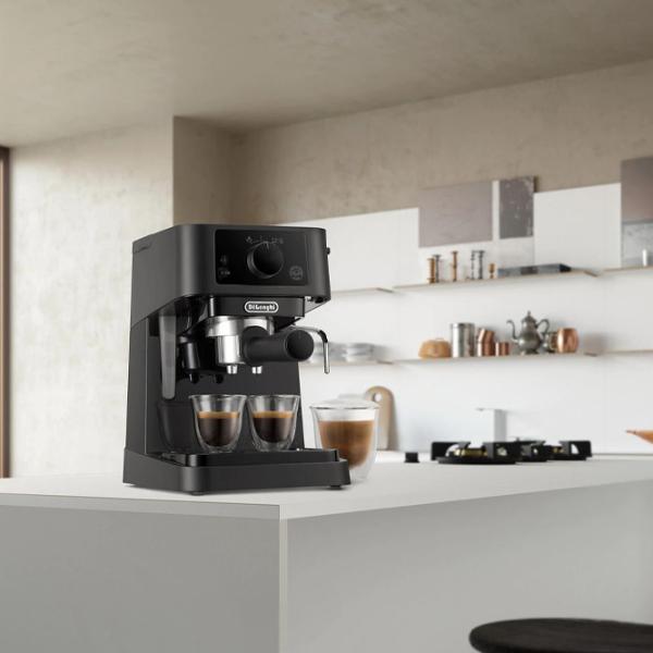 Aparat de cafea DeLonghi Stilosa Manual (cu cupă) / 1 l / Black photo 8