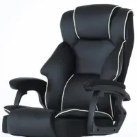 Офисное кресло Magnus MC 136 ЭКО Кожа/ Черный Серебристый photo 4