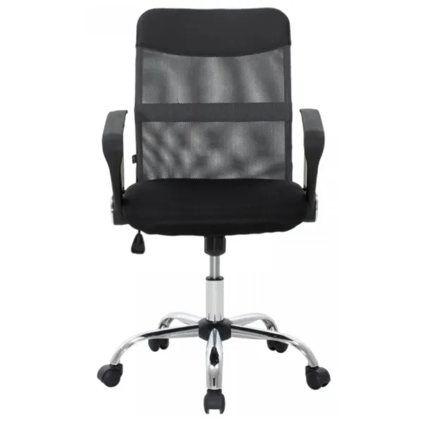 Fotoliu de birou Xenos Lyon Spumă poliuretanică/ Black Silver photo 3