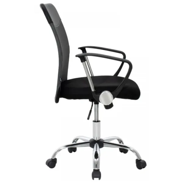 Fotoliu de birou Xenos Lyon Spumă poliuretanică/ Black Silver photo 4