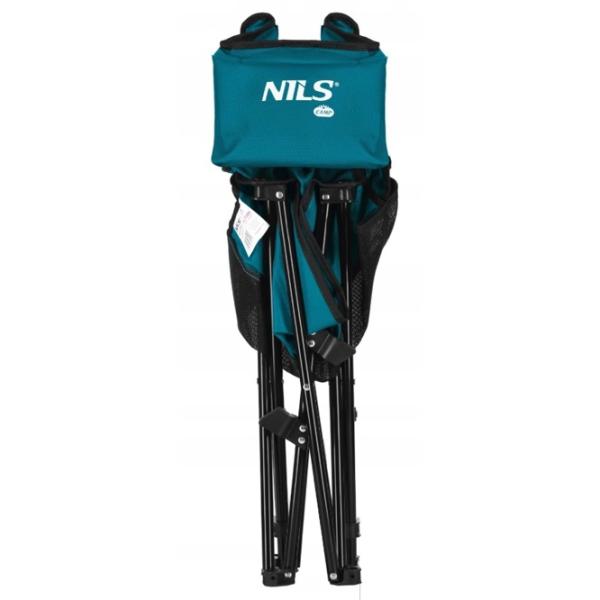 Scaun camping Nils NC3306 Poliester / Blue Black photo 4