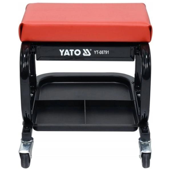 Мобильный стул для мастерской Yato YT-08791 1 шт. Cталь photo 1