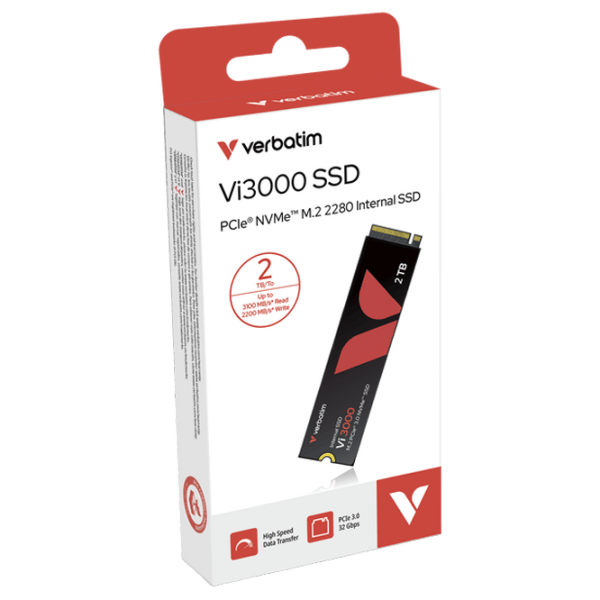 SSD Verbatim Vi3000 2 ТБ M.2 NVMe photo 5