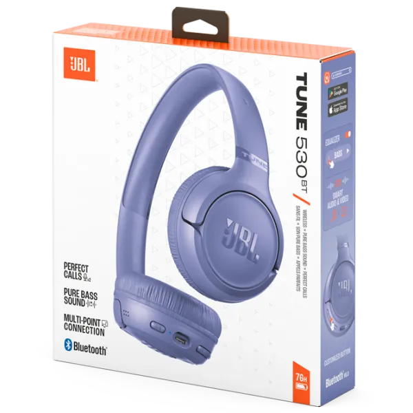 Căști JBL T530BT Lavender Fără fir/ Personal photo 10