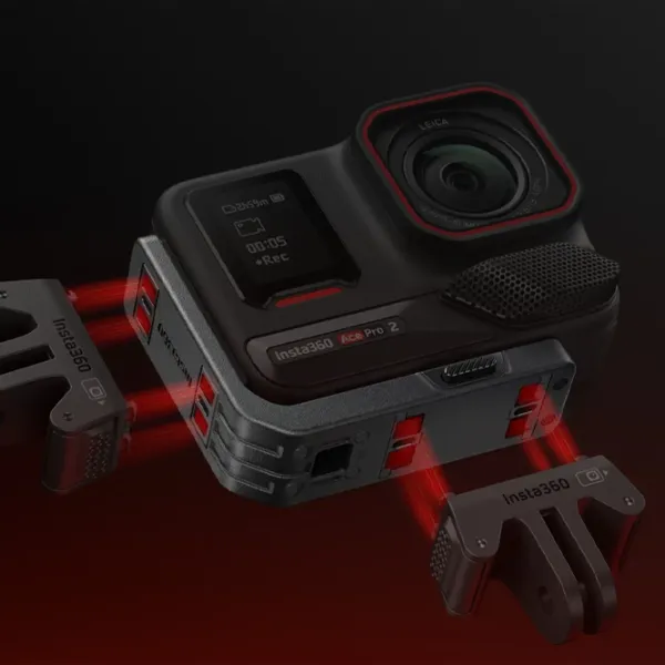 Крепление Insta360 Vertical-Horizontal Mount Черный photo 8
