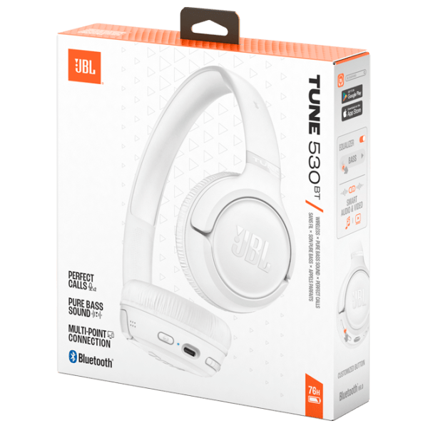 Căști JBL T530BT White Fără fir/ Personal photo 10