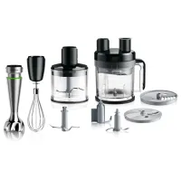 Blender de mână Braun MQ9195XLI 1200 W / Black photo 2
