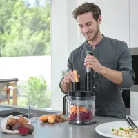 Blender de mână Braun MQ9195XLI 1200 W / Black photo 6
