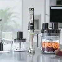 Blender de mână Braun MQ9195XLI 1200 W / Black photo 7