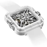 Ceas de mână pentru femei Ciga Design X012-WS02-W5WH Mecanic / 46 x 44 mm photo 5