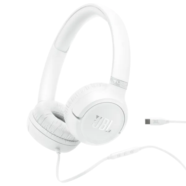 Căști JBL T530 White Cu fir/ Personal photo 10