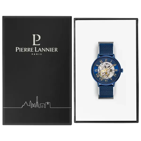 Ceas de mână pentru bărbați Pierre Lannier 318B468 Mecanic / 42 mm photo 5
