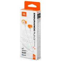 Наушники JBL Endurance RUN 3 Оранжевый Белый Беспроводные/ Спорт photo 8