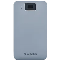 Внешний накопитель HDD Verbatim Executive Fingerprint Secure 1 ТБ 53652 / Серый