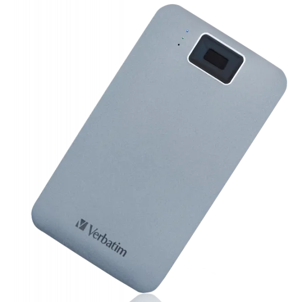 Unitate externă de stocare HDD Verbatim Executive Fingerprint Secure 1 TB 53652 / Gray photo 2