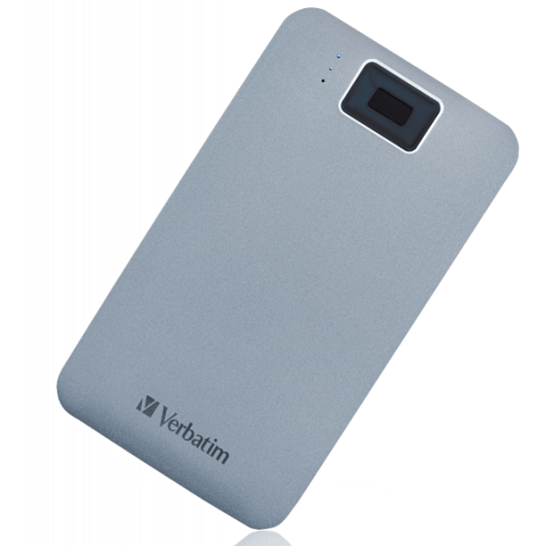 Unitate externă de stocare HDD Verbatim Executive Fingerprint Secure 1 TB 53652 / Gray photo 2