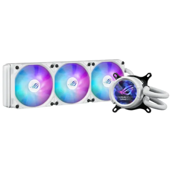 Жидкостное охлаждение Asus ROG Strix LC III 360 ARGB LCD Fluid Dynamic Bearing / 2200 об/мин photo 2