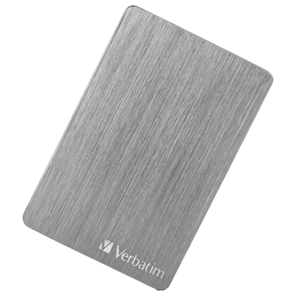Unitate externă de stocare HDD Verbatim Store 'n' Go ALU Slim 2 TB 53665 / Gray photo 1