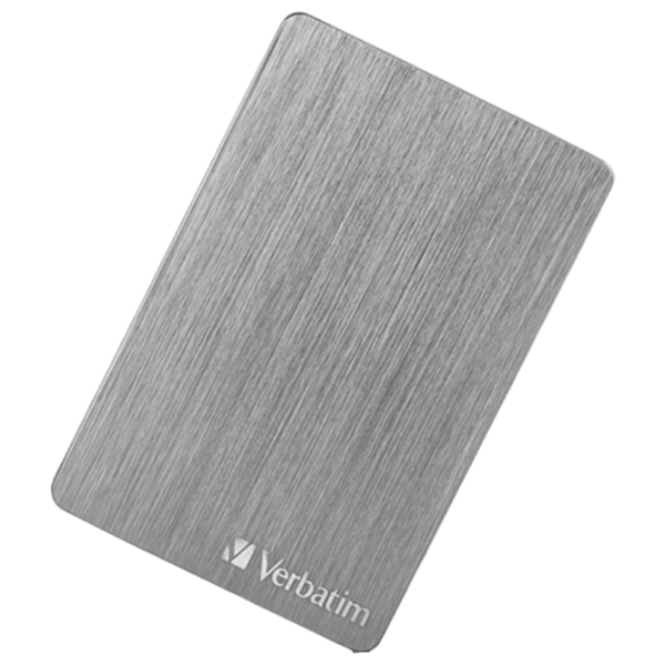 Unitate externă de stocare HDD Verbatim Store 'n' Go ALU Slim 2 TB 53665 / Gray photo 1