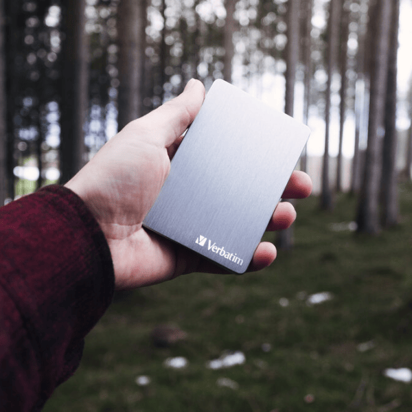 Unitate externă de stocare HDD Verbatim Store 'n' Go ALU Slim 2 TB 53665 / Gray photo 6
