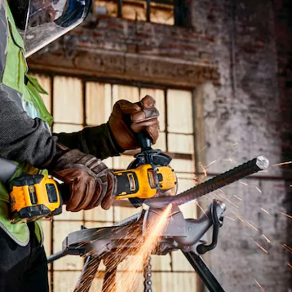 Шлифовальная машина Dewalt DCG416VSN-XJ Угловая / / Черный photo 6