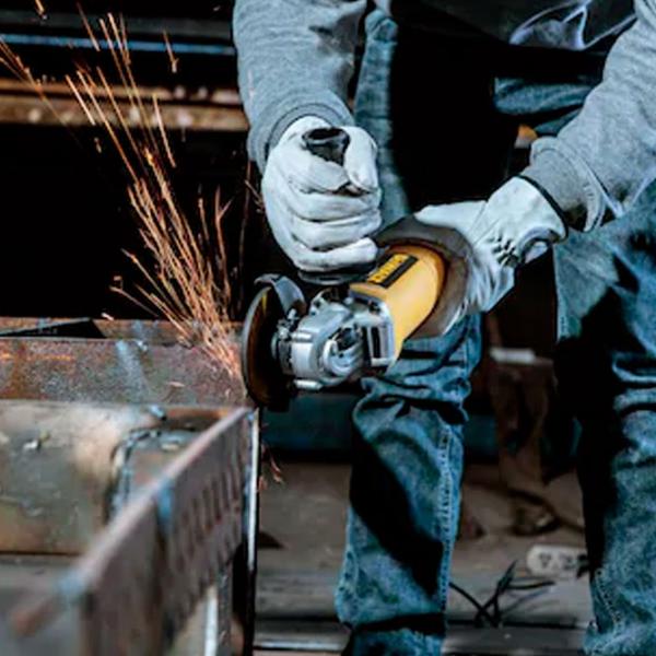 Шлифовальная машина Dewalt DWE4117-QS Угловая / 950 Вт / Желтый photo 4