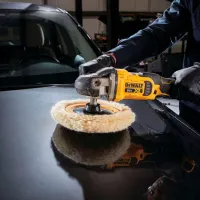 Полировальная машина Dewalt DCM849N Желтый photo 7