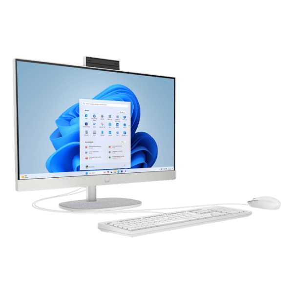 All-in-One PC HP AIO 23.8" Full HD Ryzen AI 5/ 24-ct2000m/ 16 GB/ 512 GB/ White photo 2