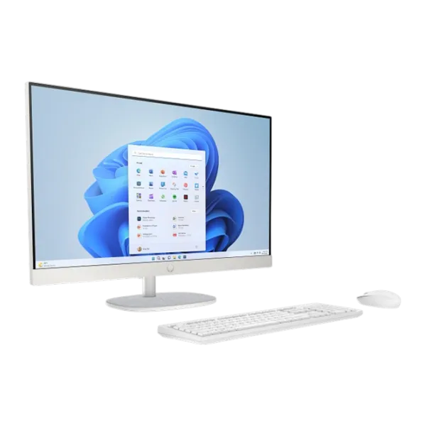 All-in-One PC HP AIO 27" Full HD Core Ultra 7/ cr2048ci/ 16 GB/ 512 GB/ White photo 3