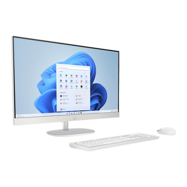 All-in-One PC HP AIO 27" Full HD Core Ultra 7/ cr2048ci/ 16 GB/ 512 GB/ White photo 3