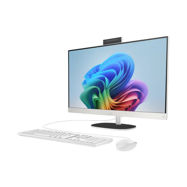 All-in-One PC HP AIO 27" Full HD Ryzen AI 7/ 24-ct2000m/ 32 GB/ 2 TB/ White photo 3