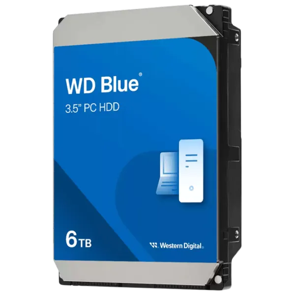 HDD Western Digital WD60EZAX 6 ТБ  / Серебряный photo 1