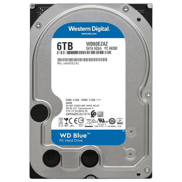 HDD Western Digital WD60EZAX 6 ТБ  / Серебряный photo 3