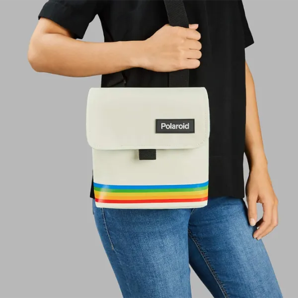 Geantă pentru aparat foto Polaroid Box Camera Bag Poliester / White photo 3