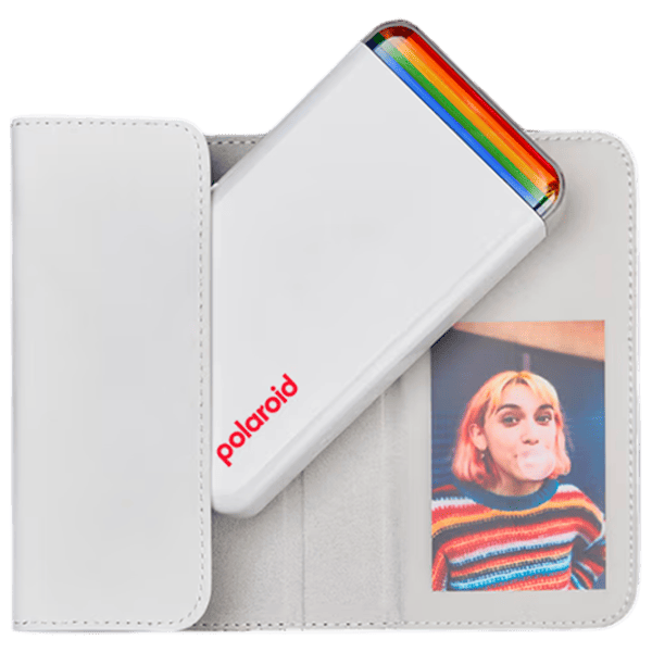 Кейс для принтера Polaroid Hi-Print 2X3 Искусственная кожа / Белый photo 1