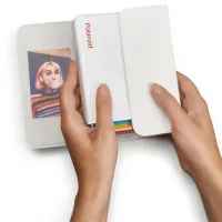 Husă pentru imprimantă Polaroid Hi-Print 2X3 Piele artificială / White photo 3